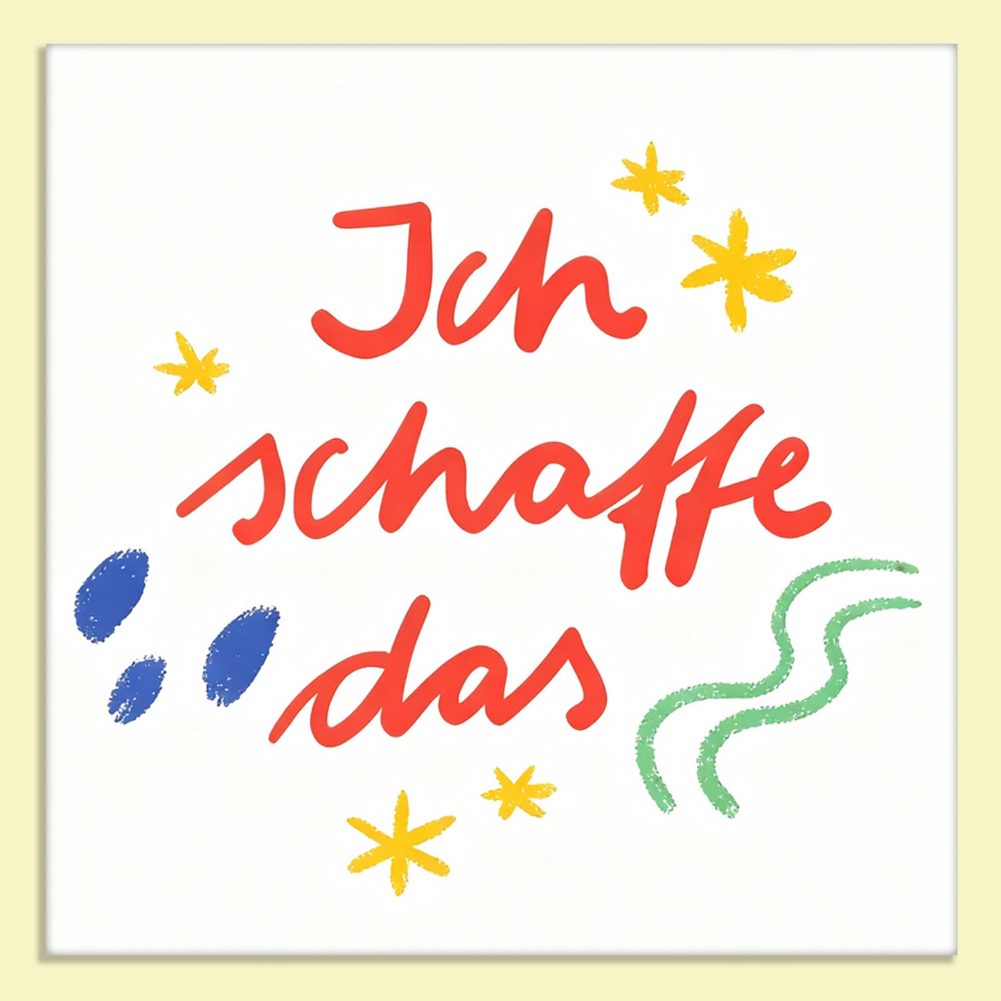 4er Set Motivationsmagnete für Kinder