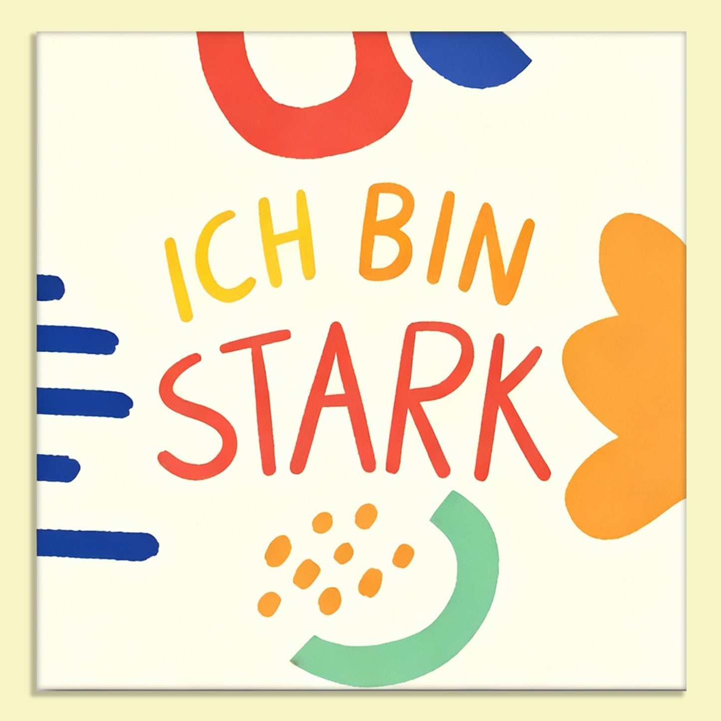 4er Set Motivationsmagnete für Kinder